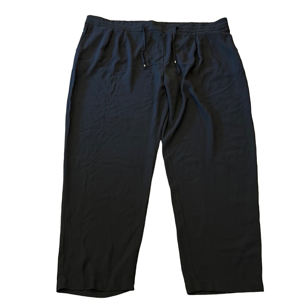 NWT LEA & VIOLA Curve Plus Size Black Drawstring … - image 2